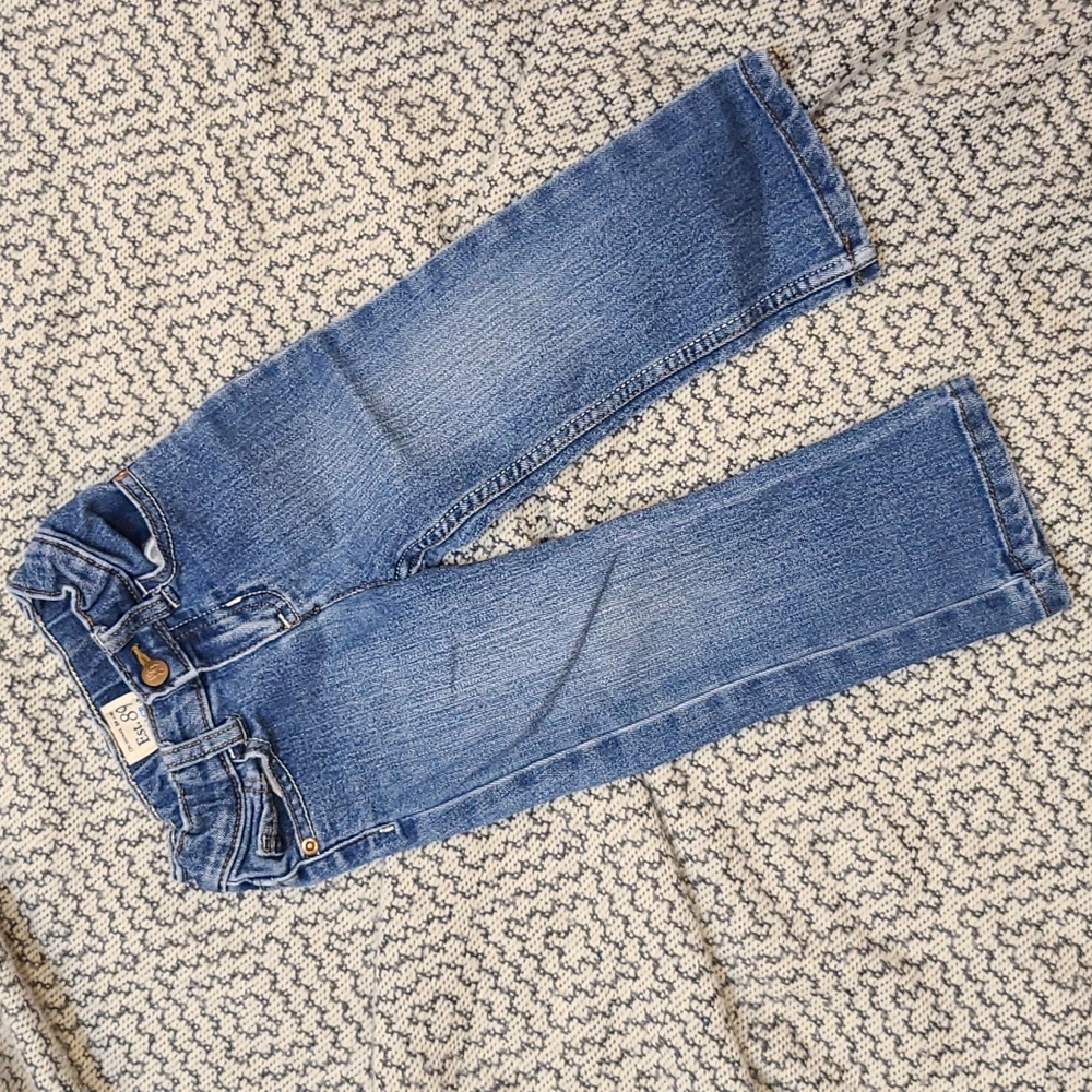 Vintage Bootcut Girls Jeans with Stretch Size 2T